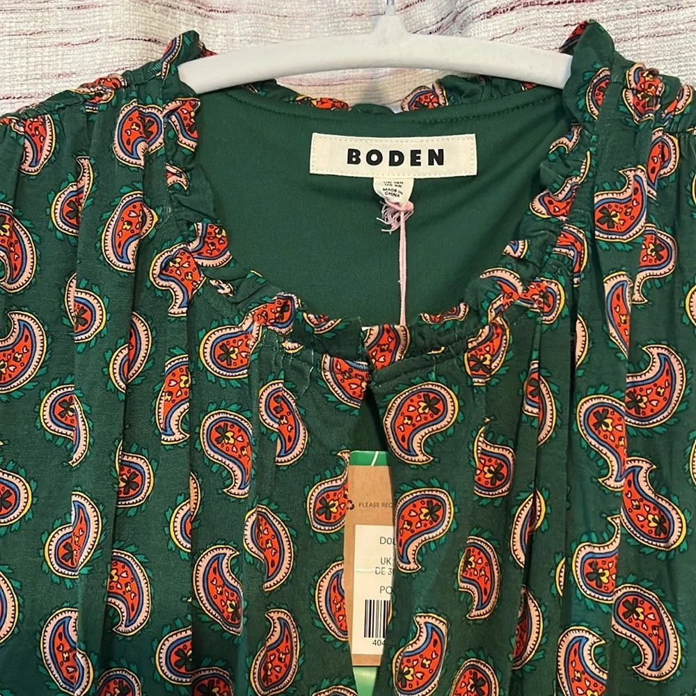 Boden Rosanna Long Sleeve Tea Dress - Picture 7 of 14